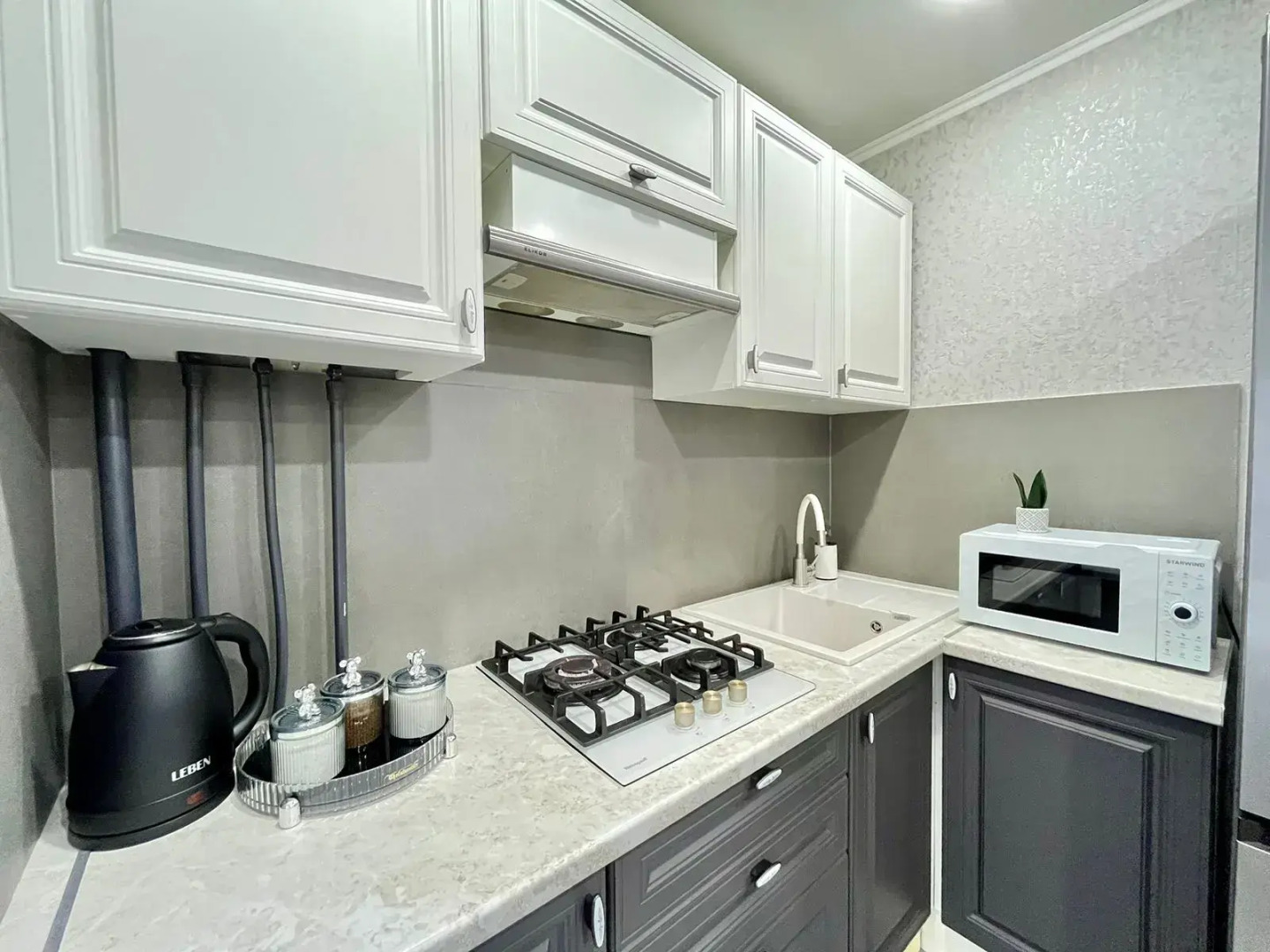 Квартира Евродвушка Бесконтактное заселение Мкр. Центр Odeyalkin