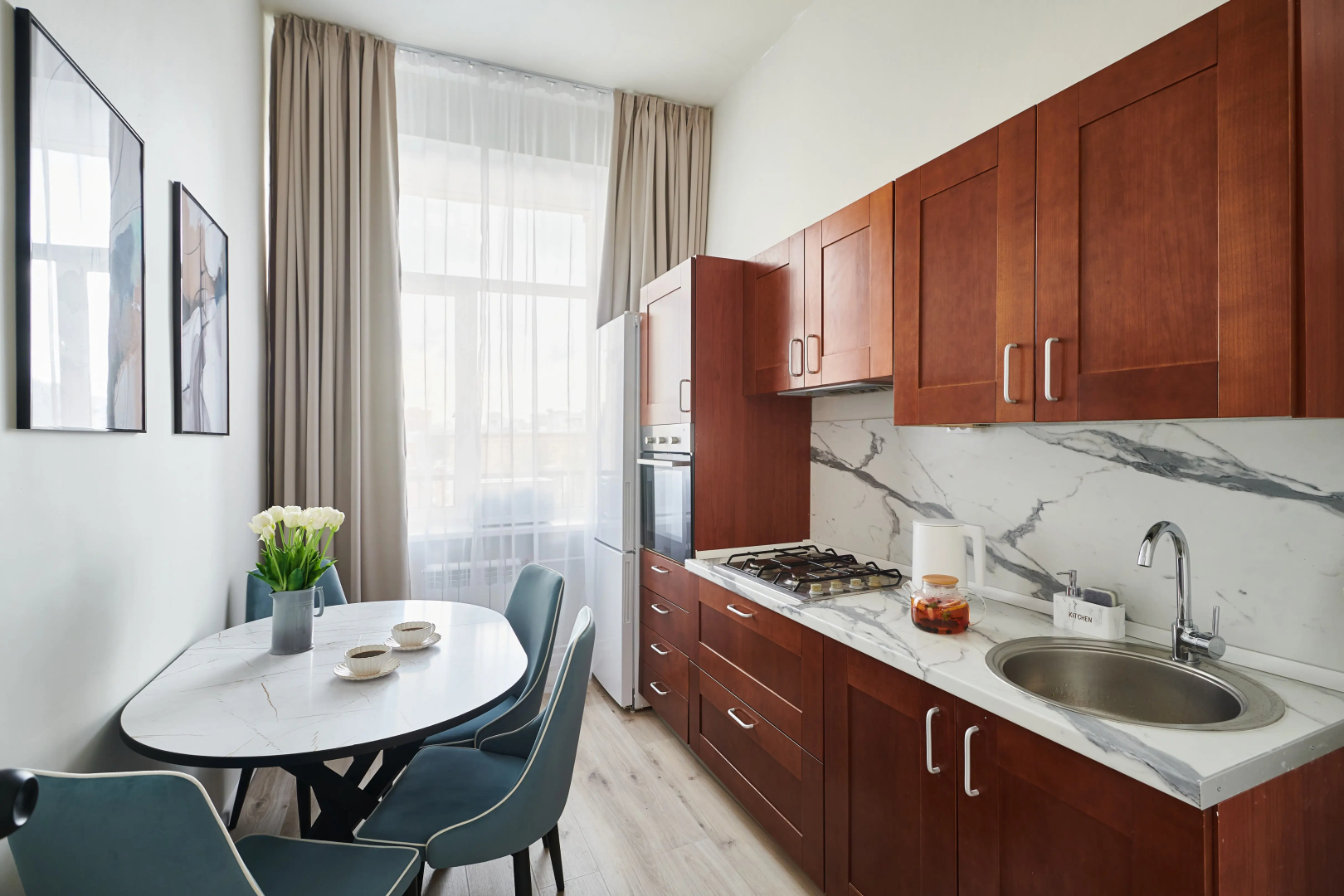 Квартира GM Apartments Тихая и уютная Трехкомнатная на Краснопресненской набережной