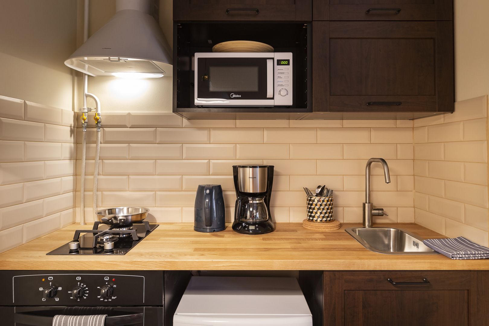 Апартаменты в скандинавском стиле у набережной