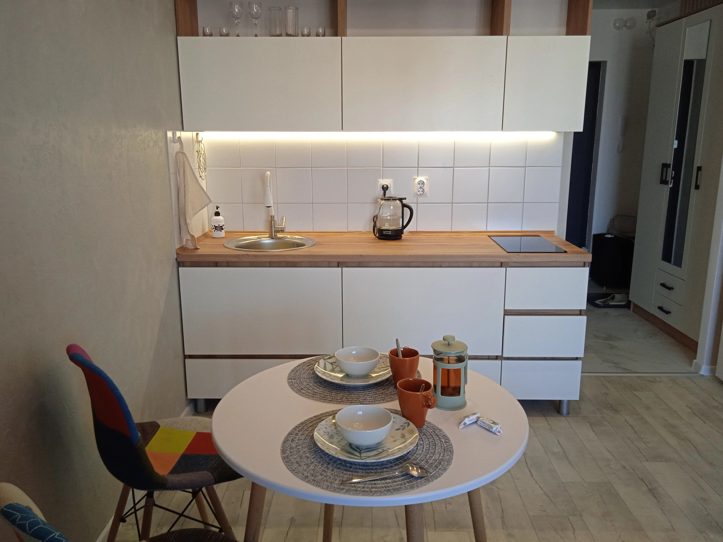 Квартира Солнечная студия в стиле Бохо-Сканди