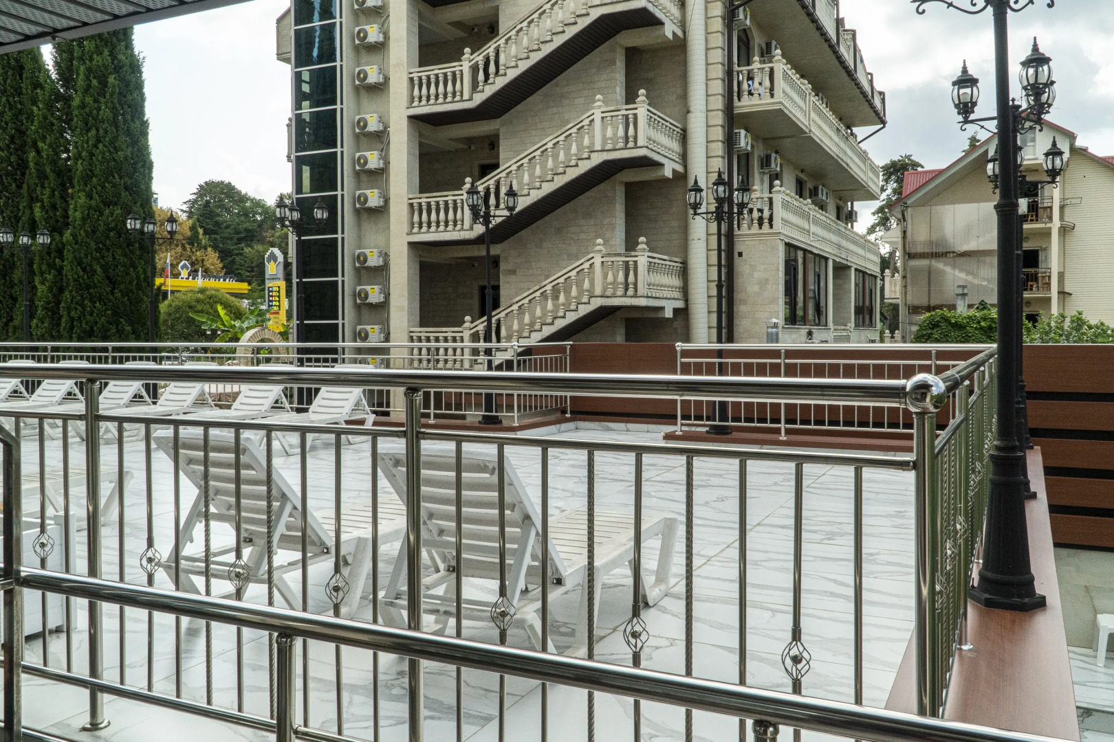 Апартаменты двухместные  с видом на аэрарий