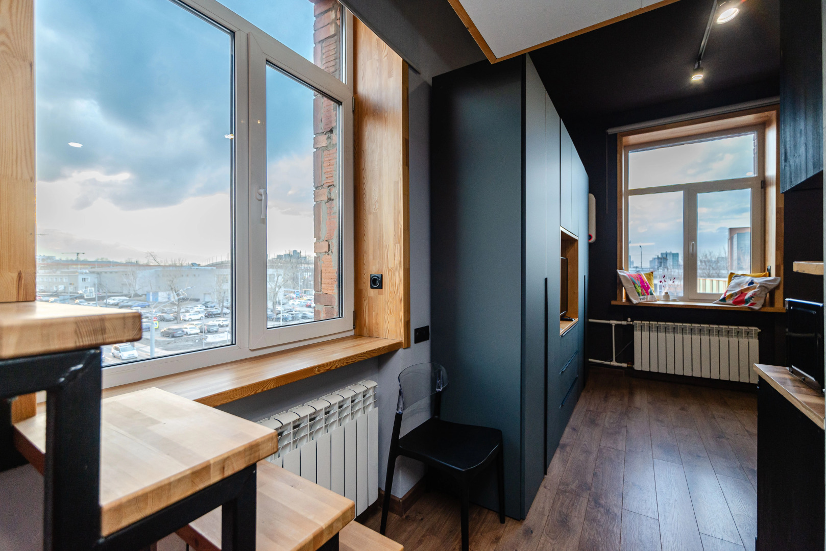 Апартаменты Стильная Лофт Студия рядом с Ботаническим Садом