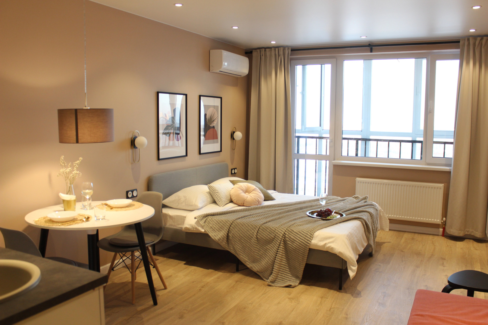 Pudra-Room Студия 30м2 рядом с Проспектом Октября