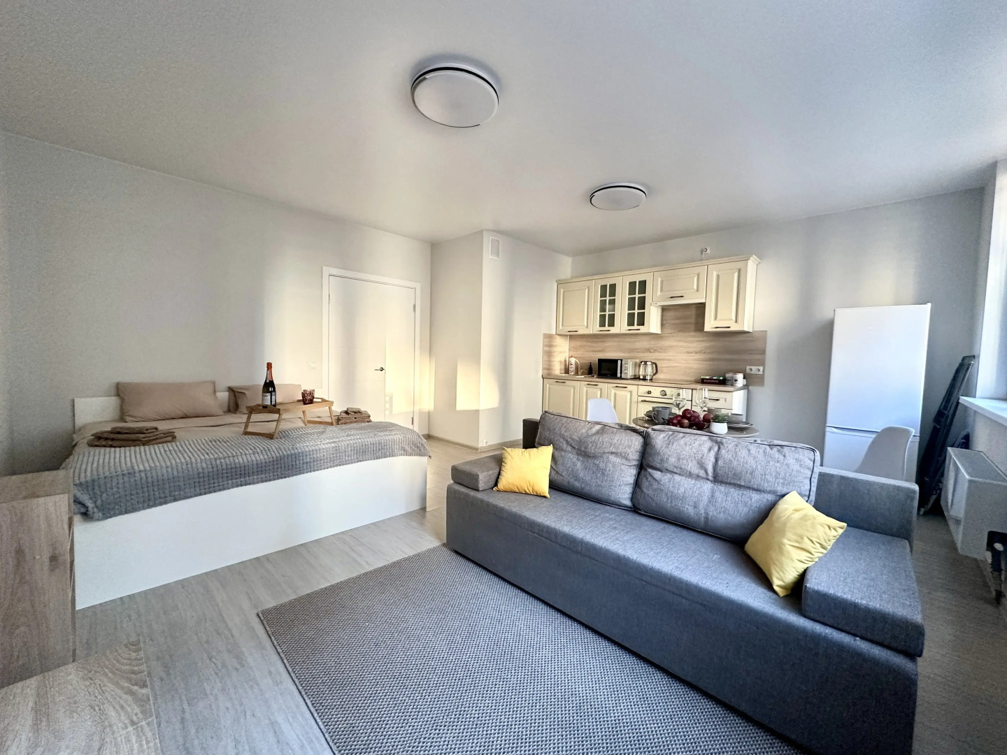 Квартира с дизайнерским ремонтом