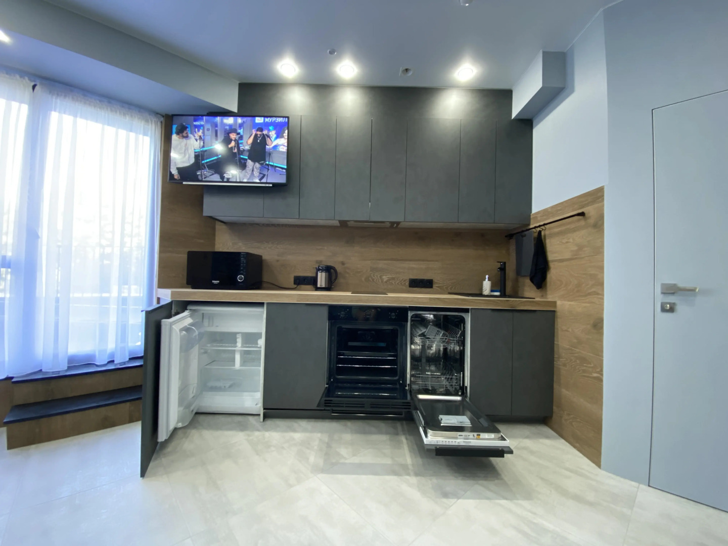 Апартаменты Морское шале с террасой в Kristall Hotel & Spa