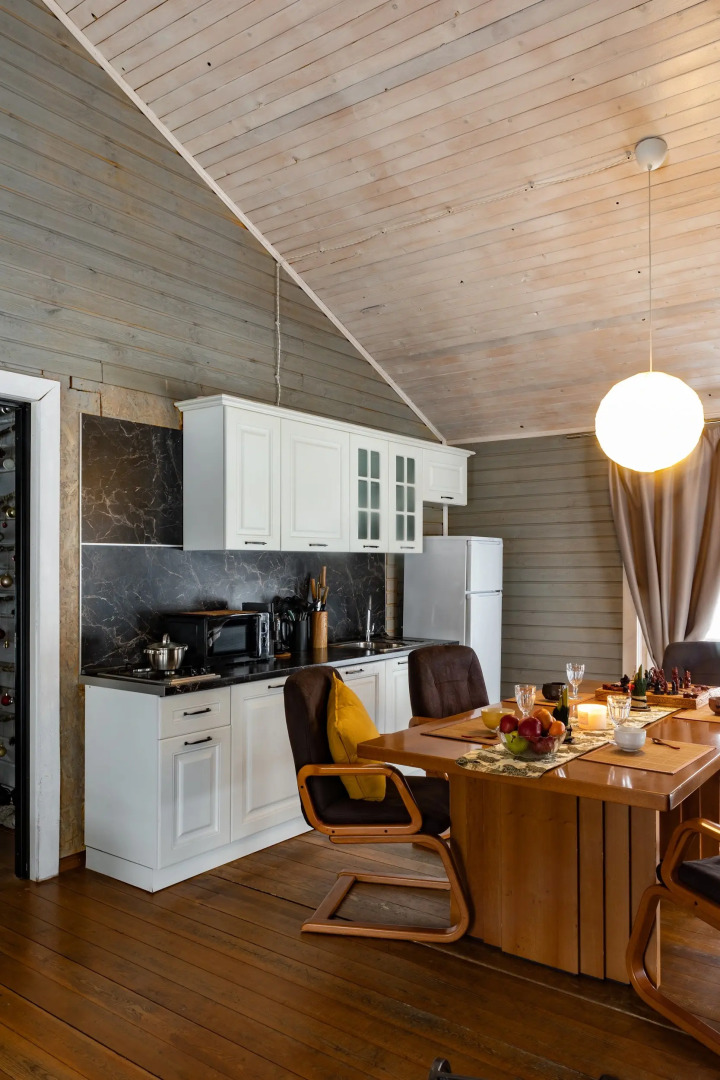 Шале с камином