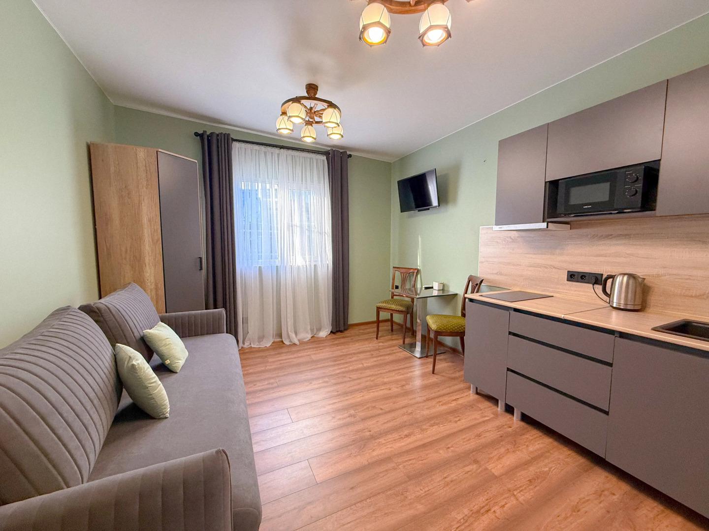 Квартира Студия Ривьера в Центре Адлера