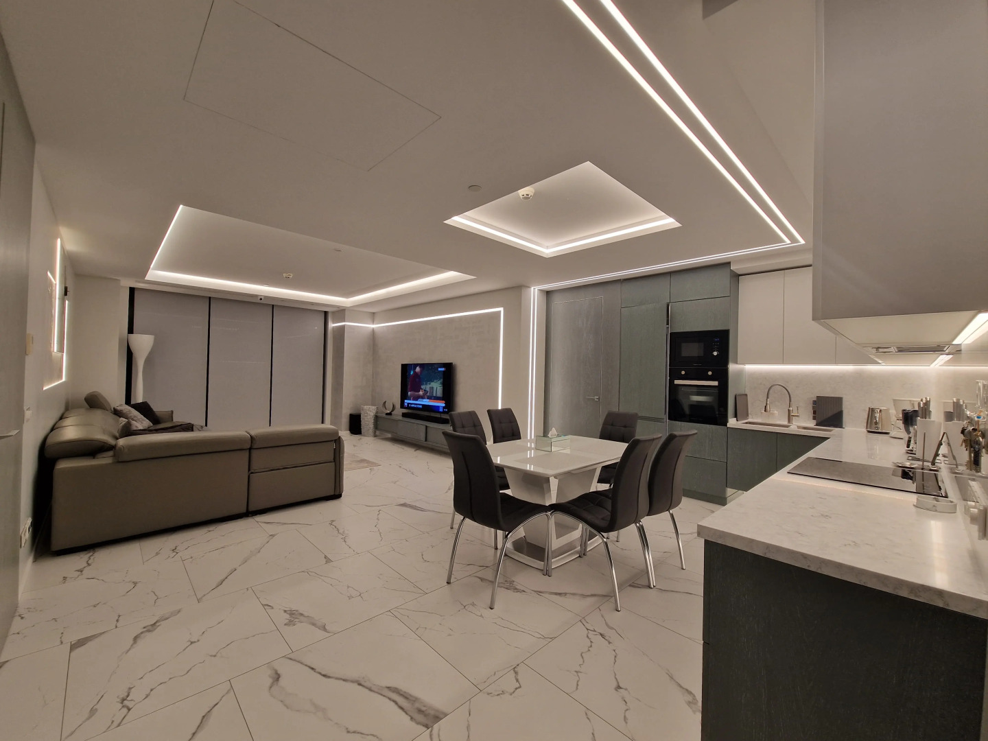 Апартаменты 3-к Karat с видом на море