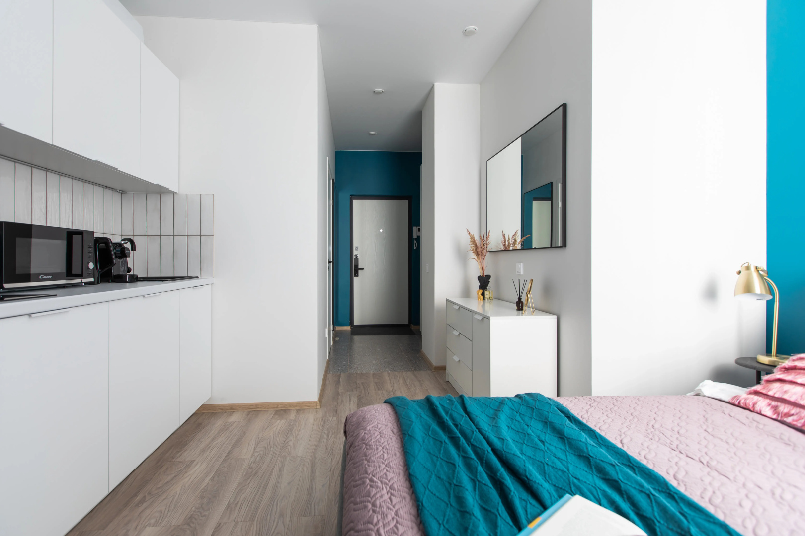 Квартира Voda на Боровой Satin home
