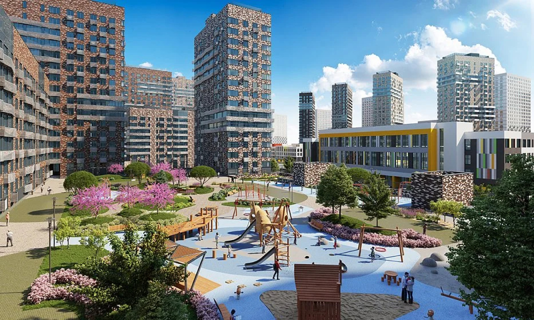 Апартаменты Luna Aparts в ЖК Бизнес-класса