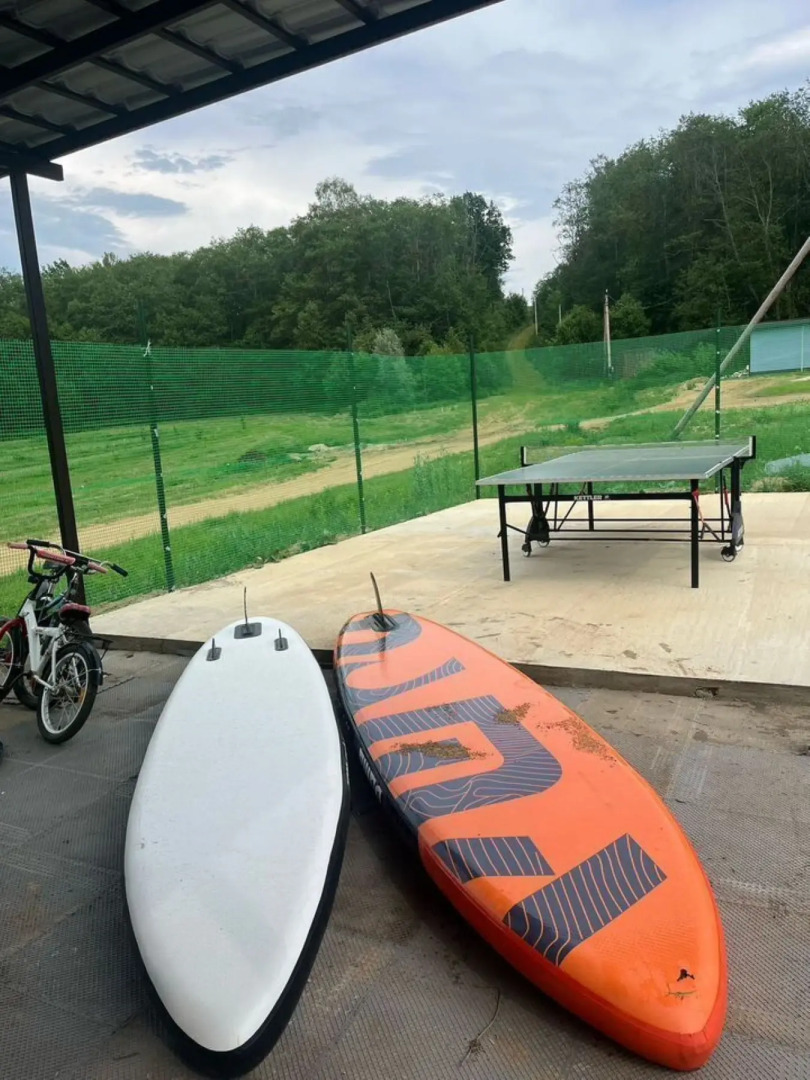 Частный дом в леcу рядом с Вязьмой у peки