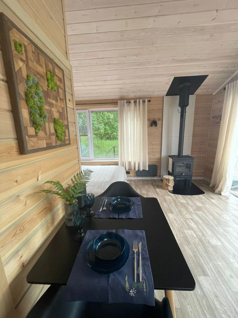 Гостевой дом на воде,хаусбот на р.Вуокса, карельский перешеек