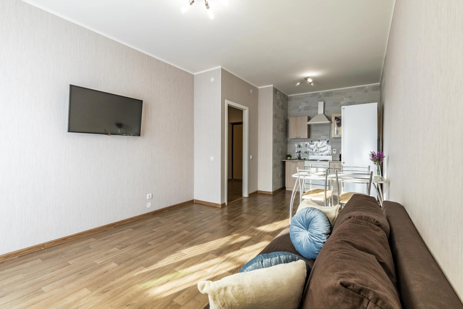 Квартира евродвушка BeGuest у метро Уральская для 4х гостей