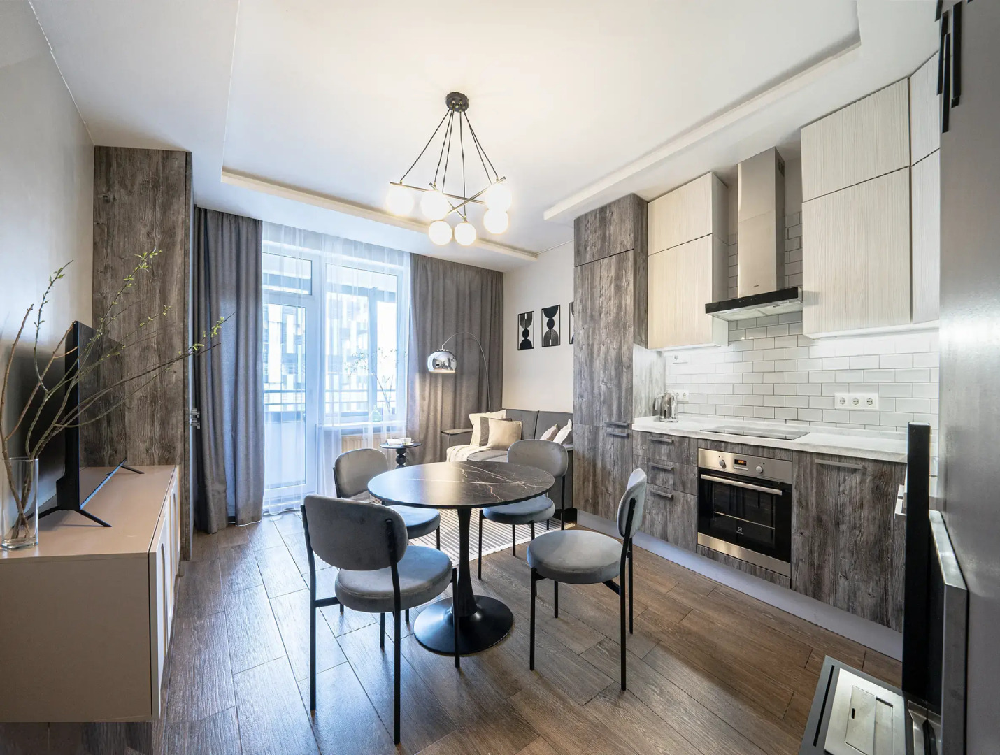 Апартаменты Stylish Grey SPb