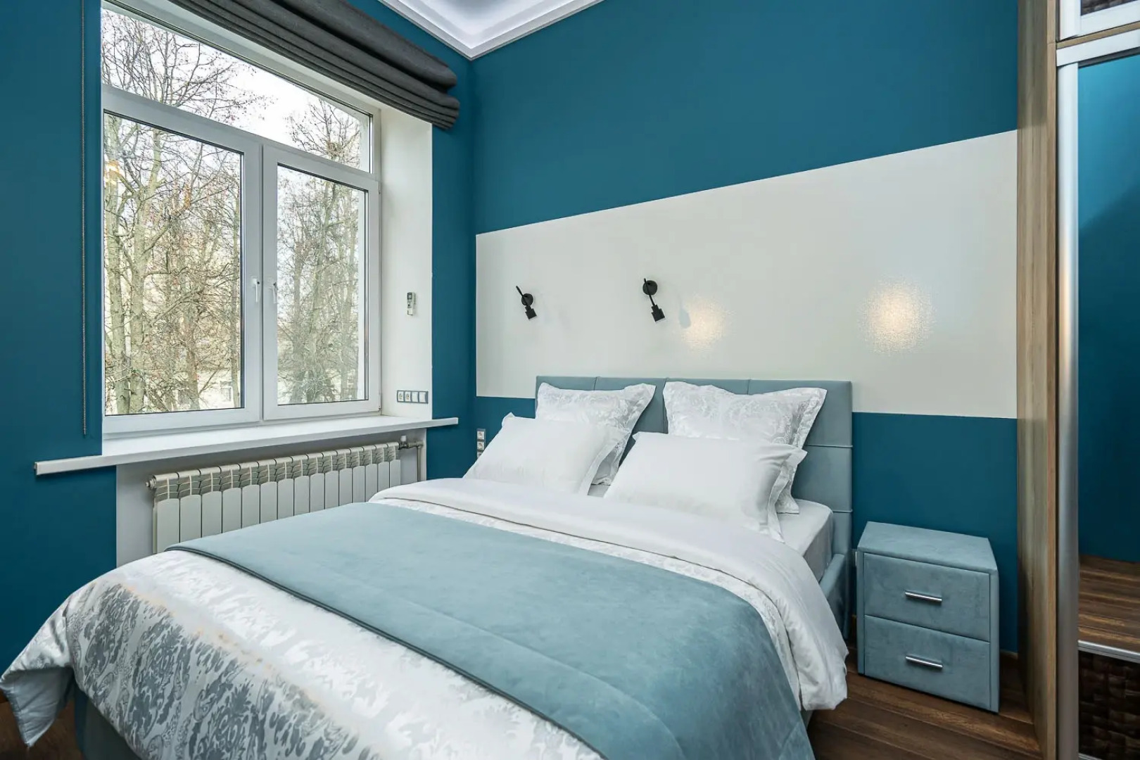 Апартаменты Трехкомнатная квартира возле парка Горького