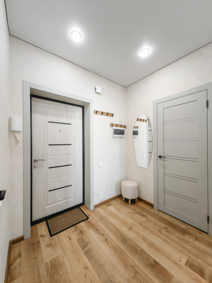 Квартира уютная и стильная в доме с садом на крыше