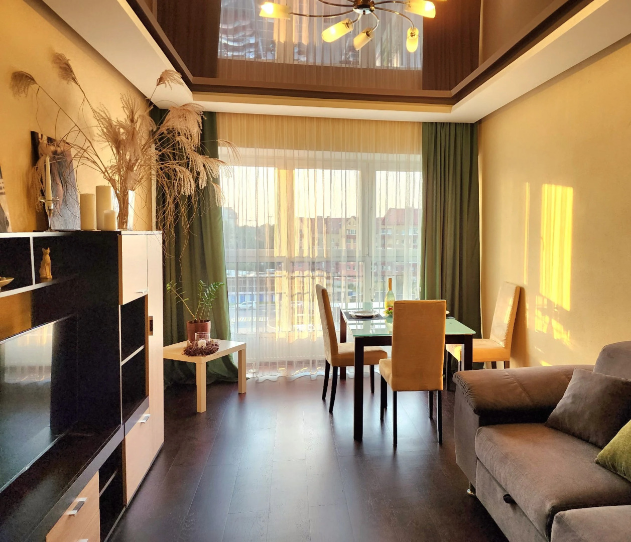 Апартаменты Просторная 2х комнатная квартира для комфортного отдыха на морском побережье