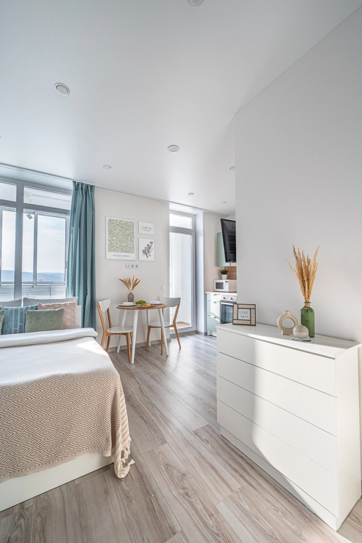 Квартира Стильная студия у аквапарка