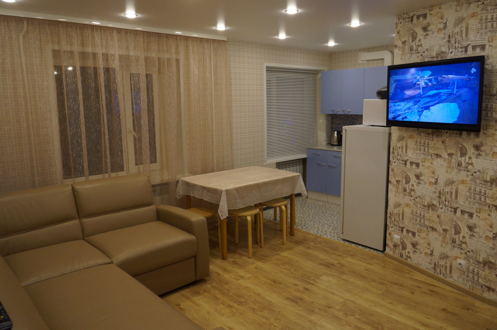 Апартаменты с двумя спальнями в центре города