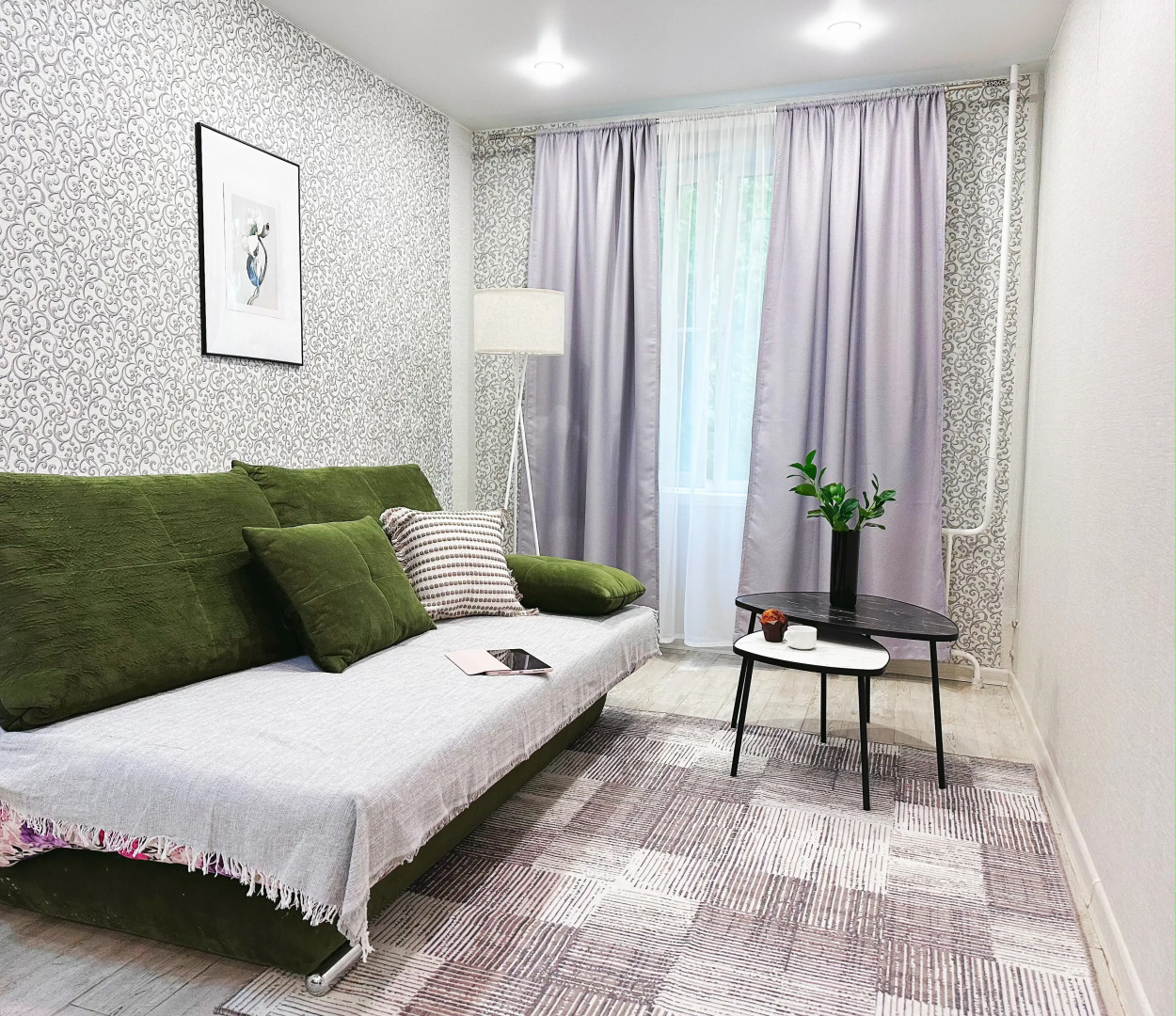 Квартира Двухкомнатная Natali apart в районе Зюзино