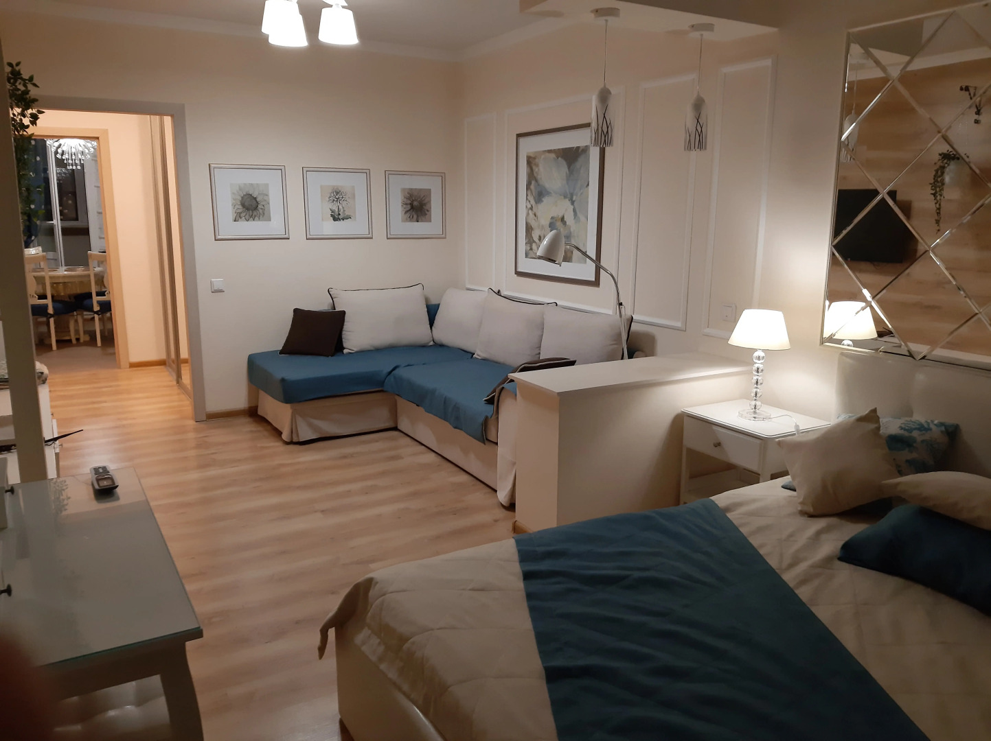 Апартаменты ЖК Сердце города Бирюза 20/20