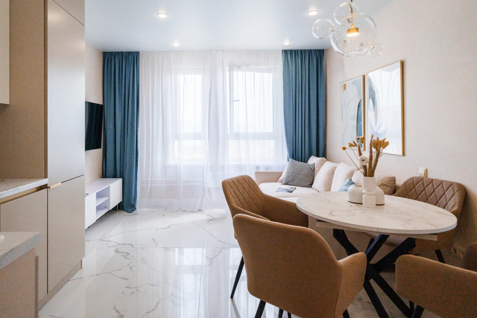 Апартаменты Двухкомнатные с видом на море