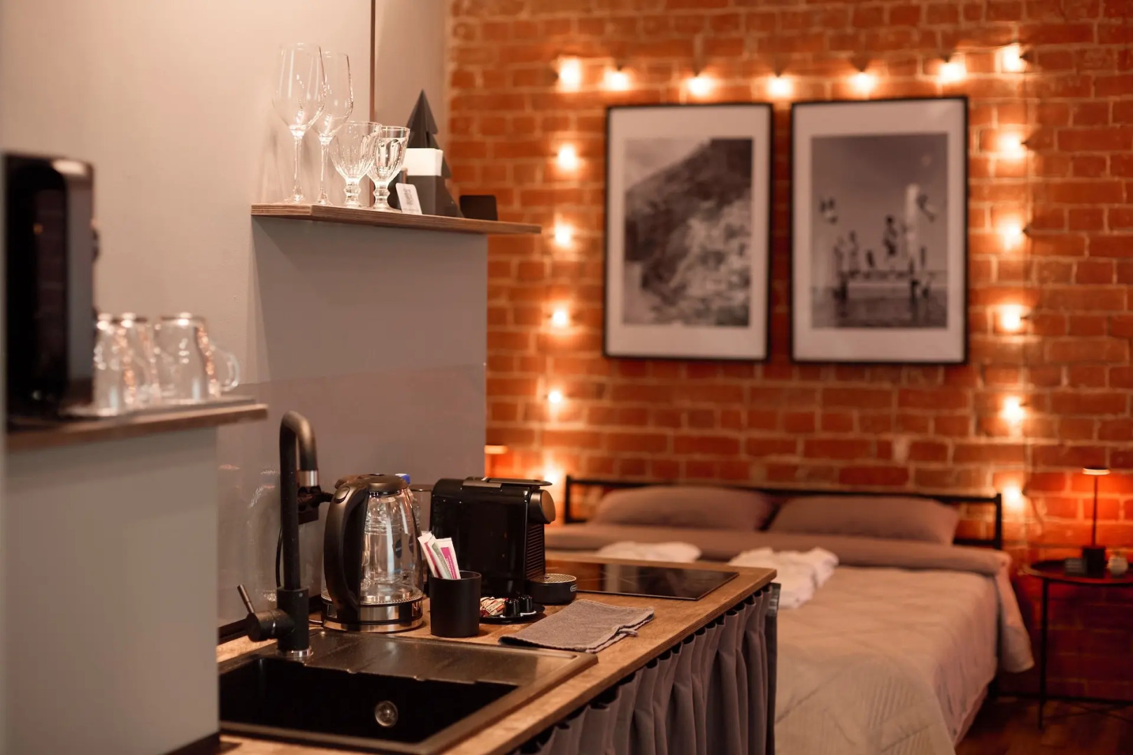 Квартира Лофт-студия в Особняке Купца Черноярова