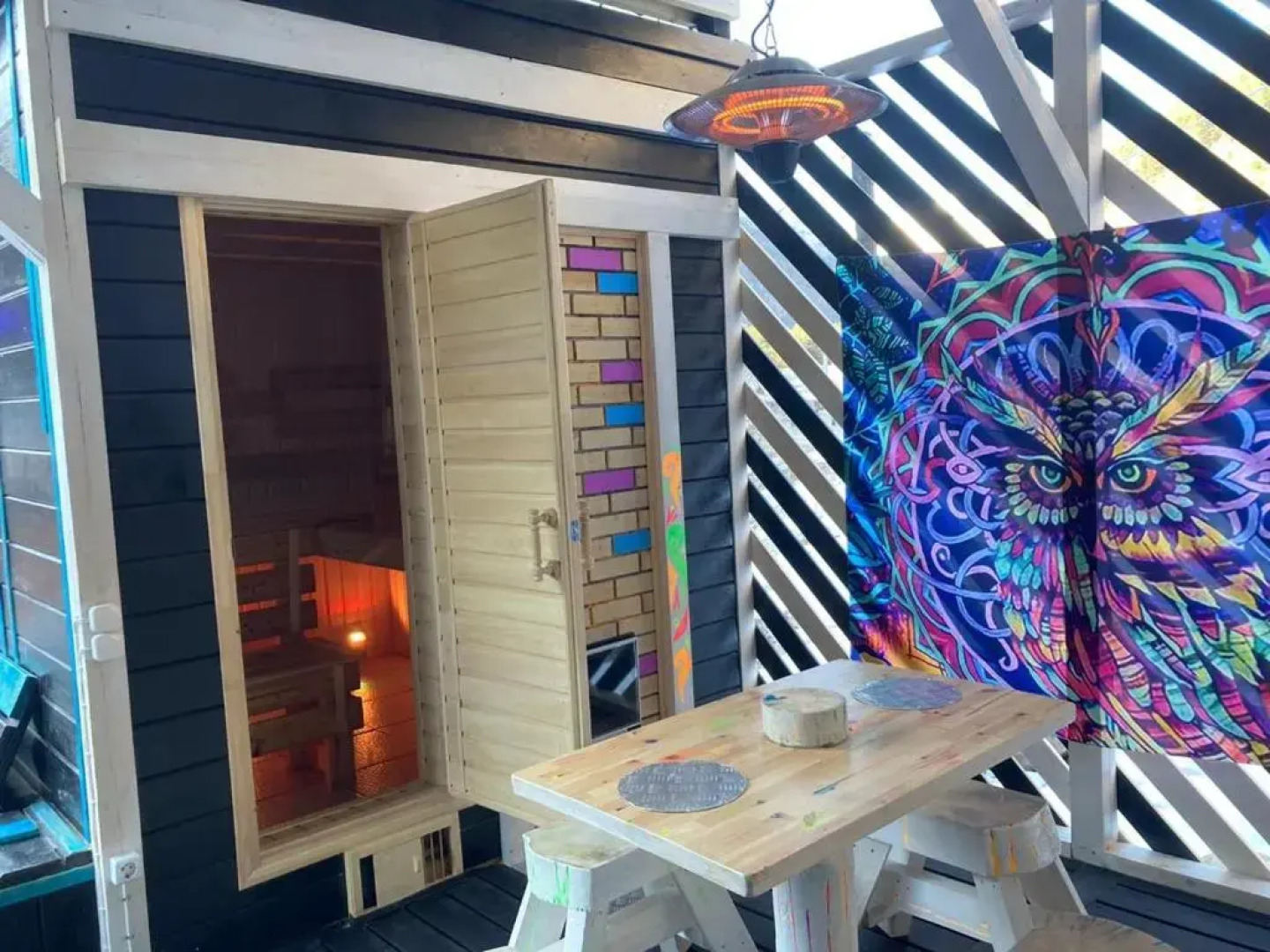 Частный дом Хиппи в Тегенекли