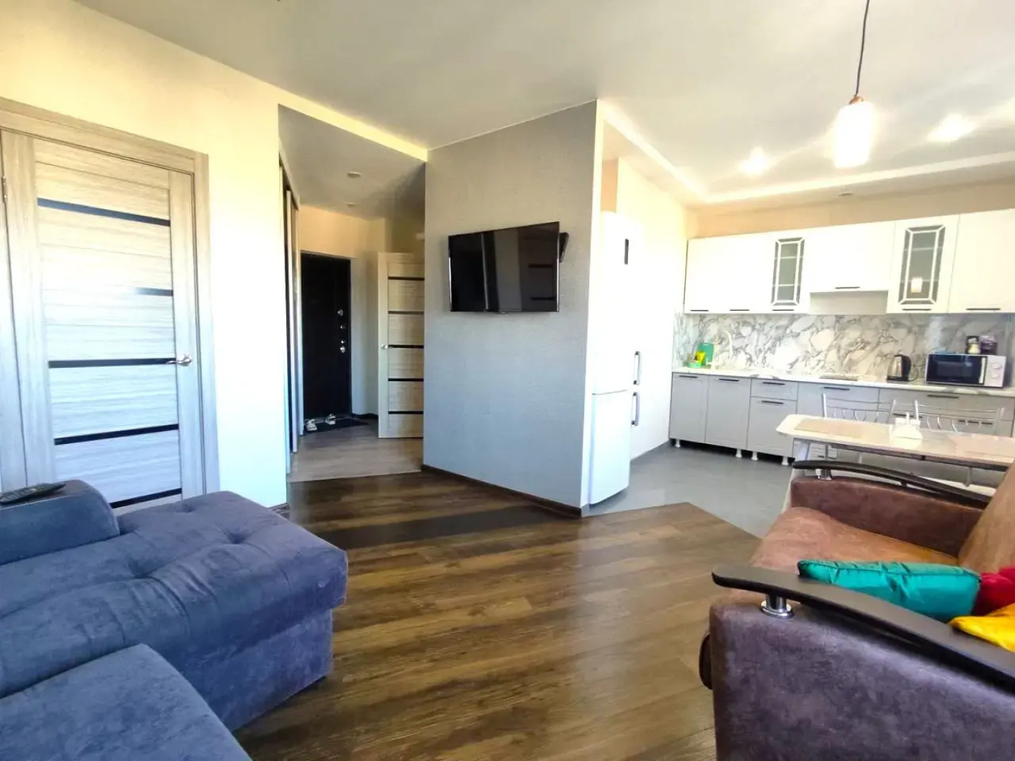 Квартира на Римского-Корсакова с видом на город