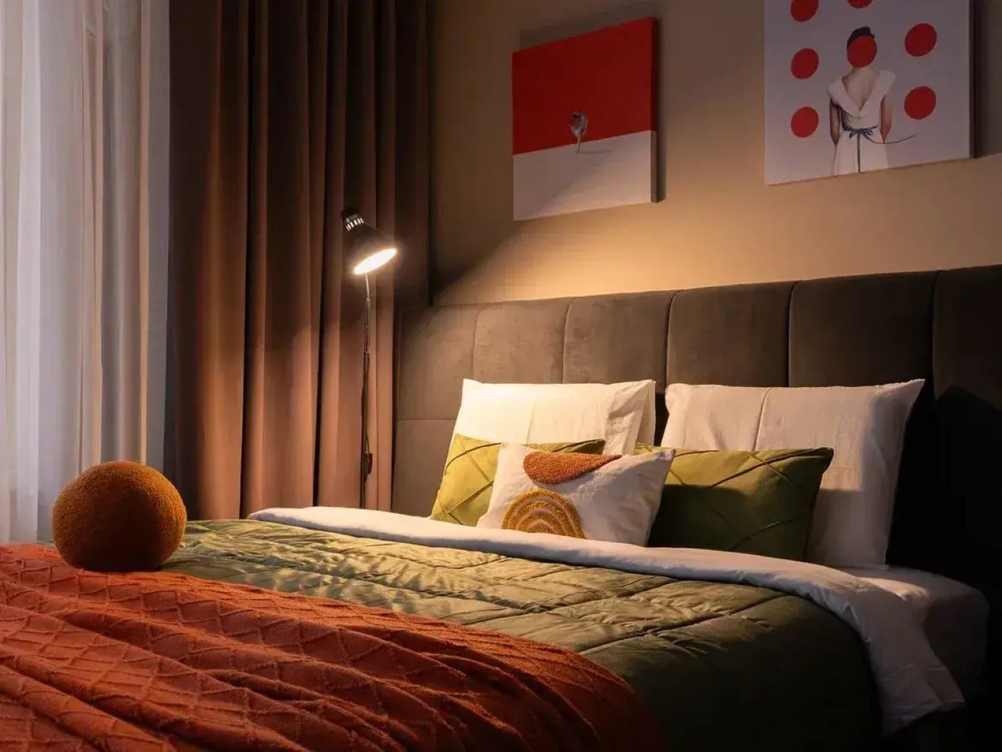 Апартаменты Granada Красивая Уютная Студия в Апарт-отеле VALO