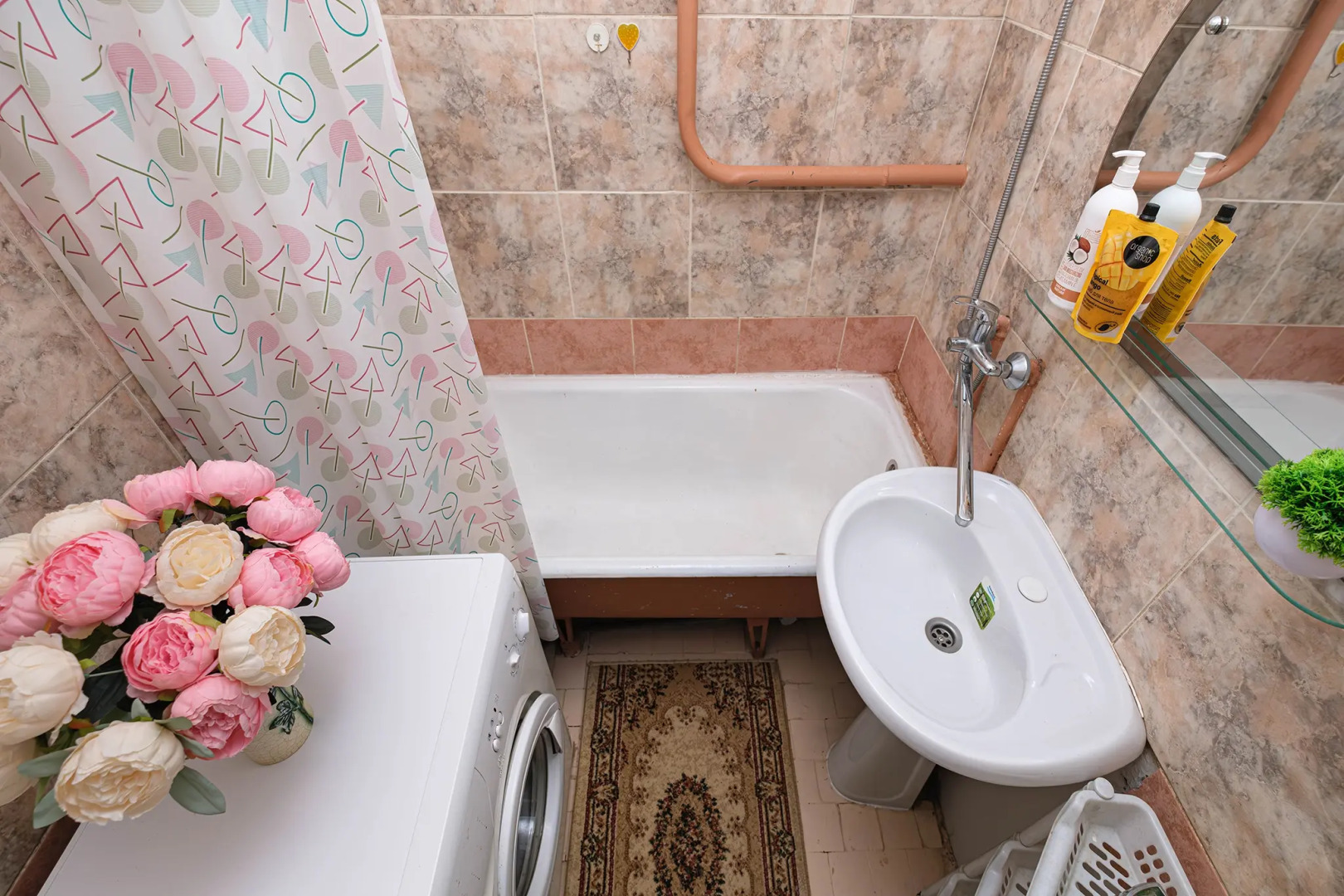 Апартаменты Уютная 2-к. квартира, 45 м², 3 кровати