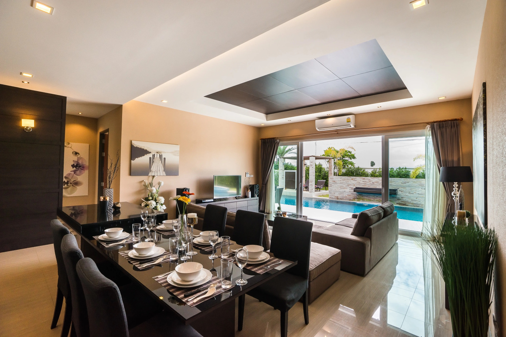 Вилла The Ville Jomtien Pool