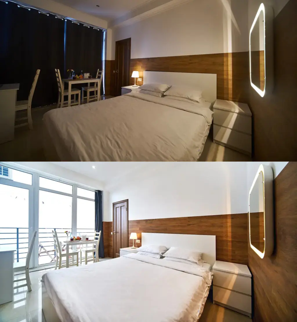 Апартаменты с видом на море в Парке Победы