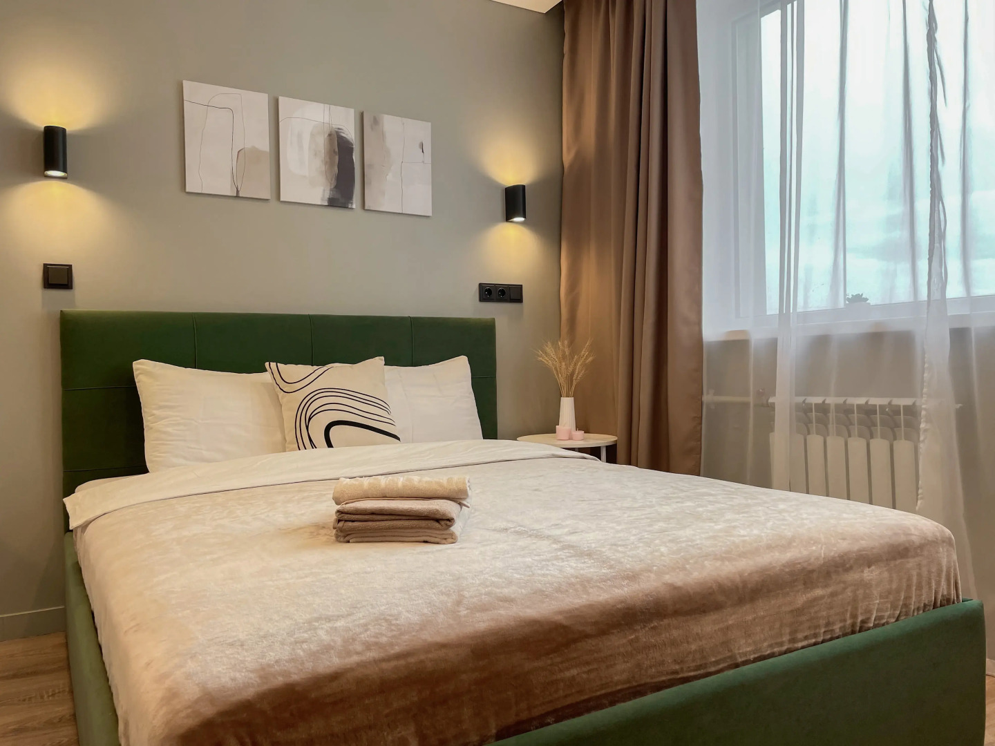 Квартира Dayker City Apartments студия возле метро Тропарево