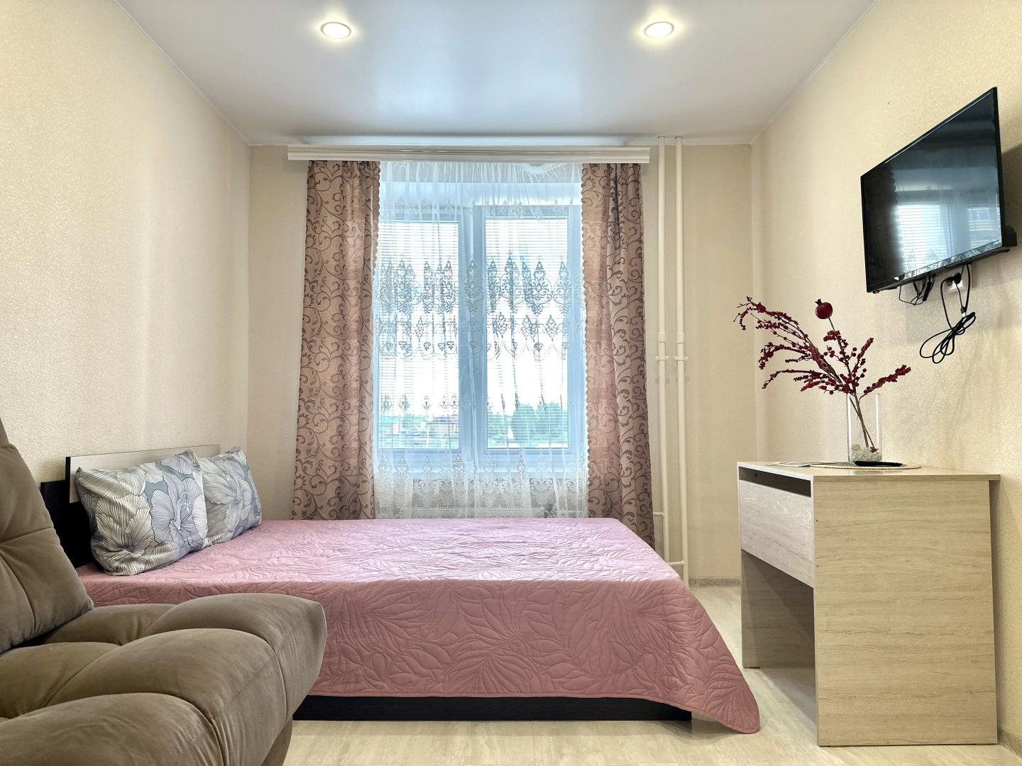 Апартаменты в новостройке с удобным выездом на Сибур