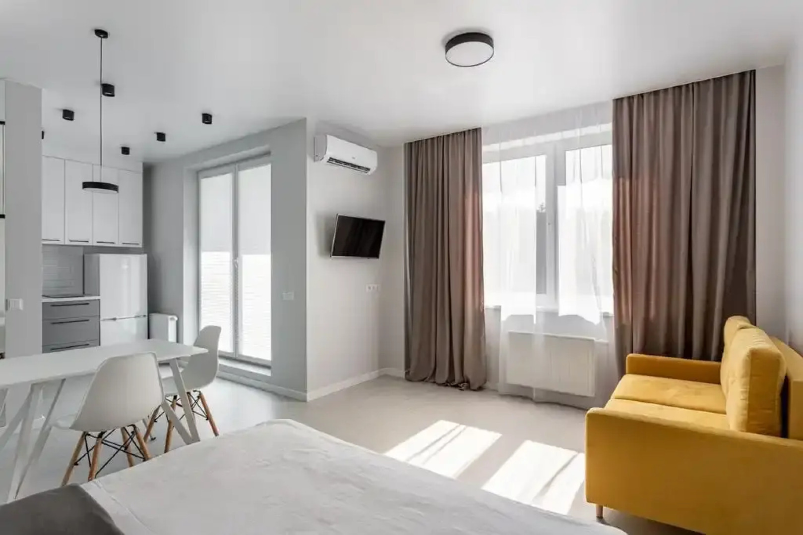 Квартира Студия Ladgorna в ЖК "Парк Челюскинцев"