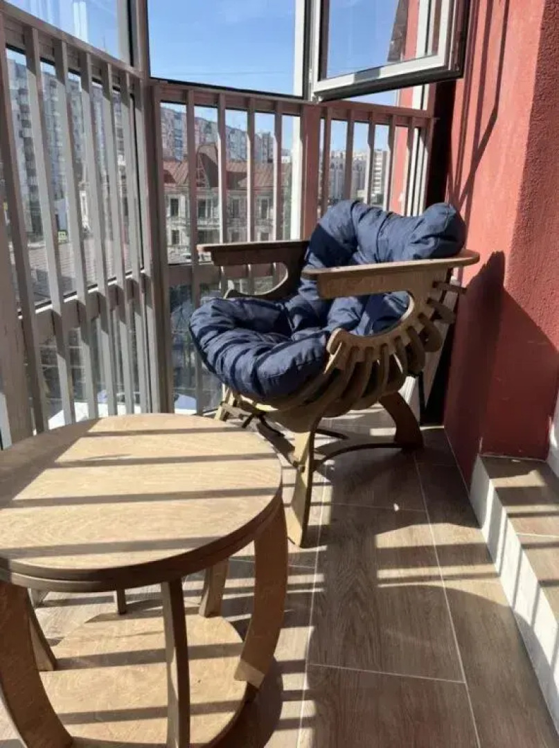 Апартаменты Бархат с балконом в центре города