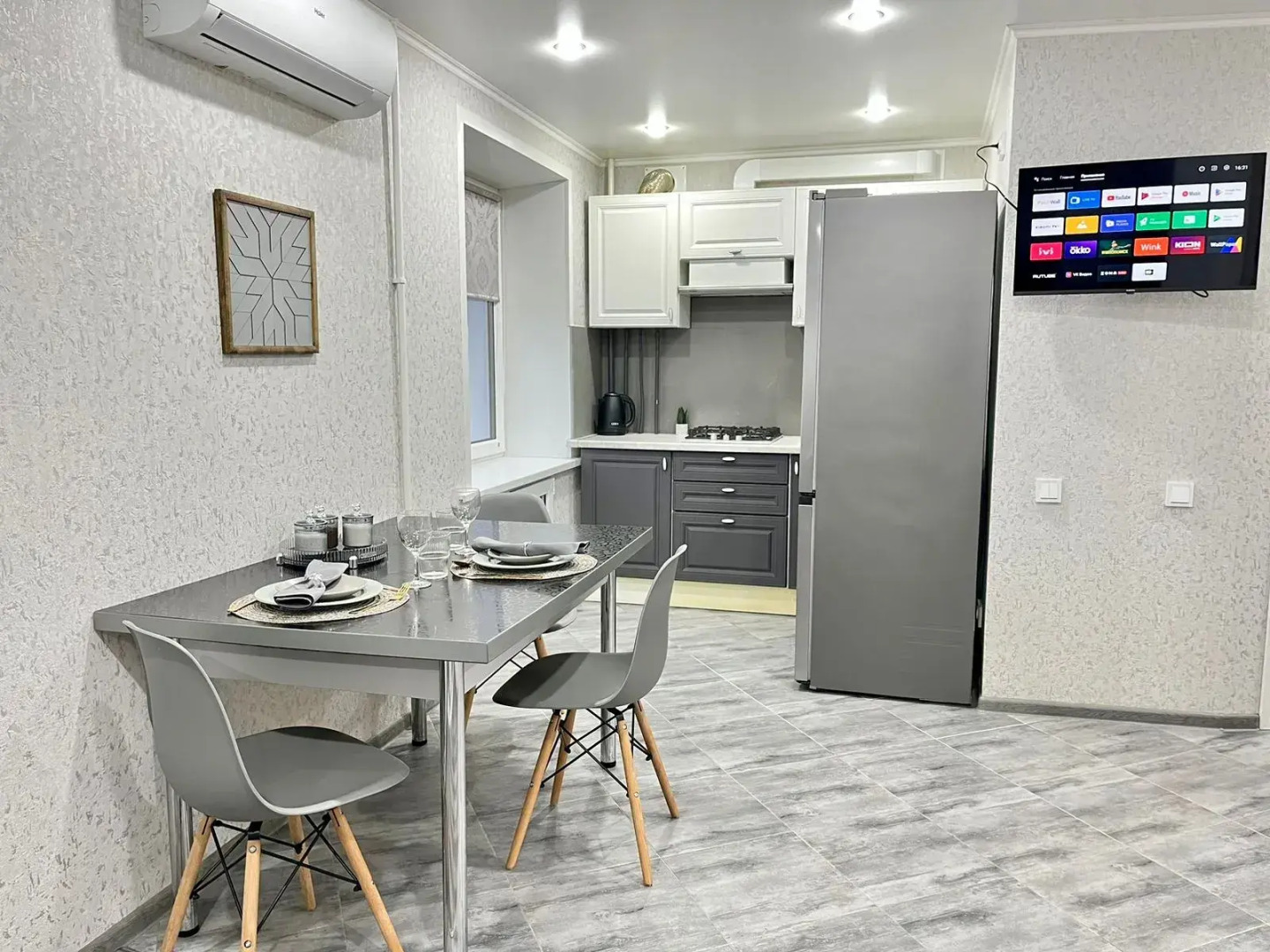 Квартира Евродвушка Бесконтактное заселение Мкр. Центр Odeyalkin