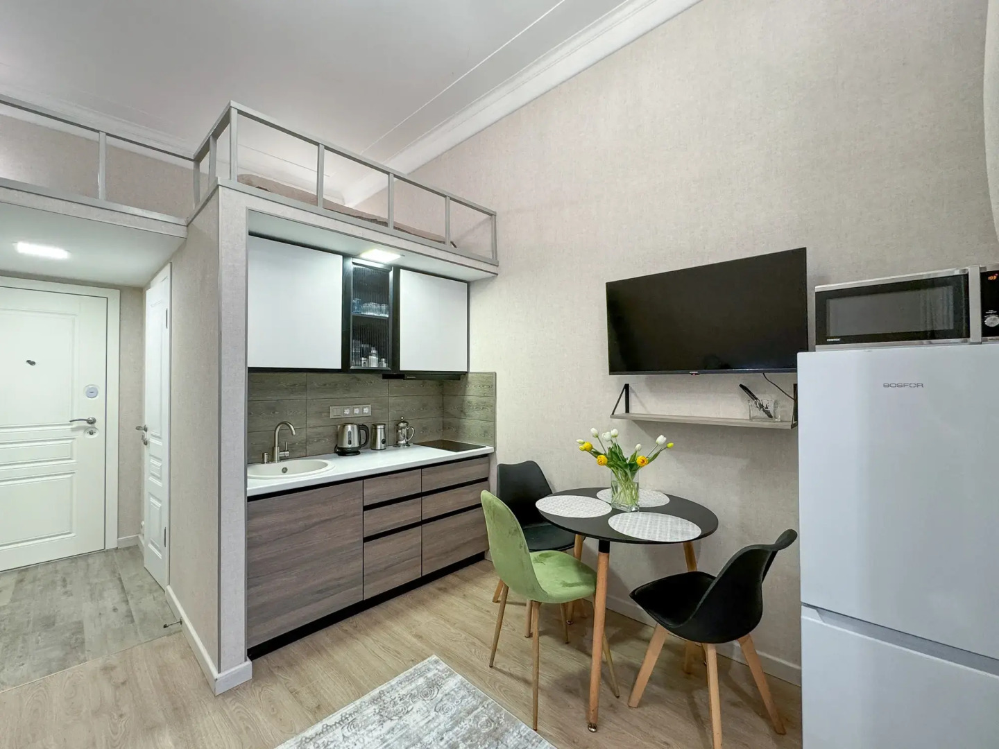 Квартира Студия на Некрасова 20квм