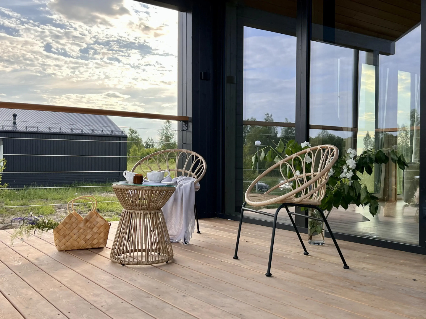 Частный дом Побег из города, коттедж на 6 человек с сауной и камином