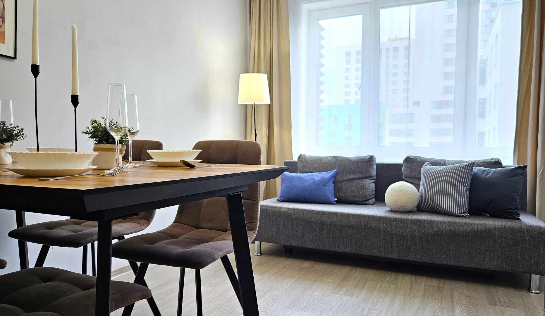 Апартаменты Добрый Дом в Современном ЖК Рядом с Набережной