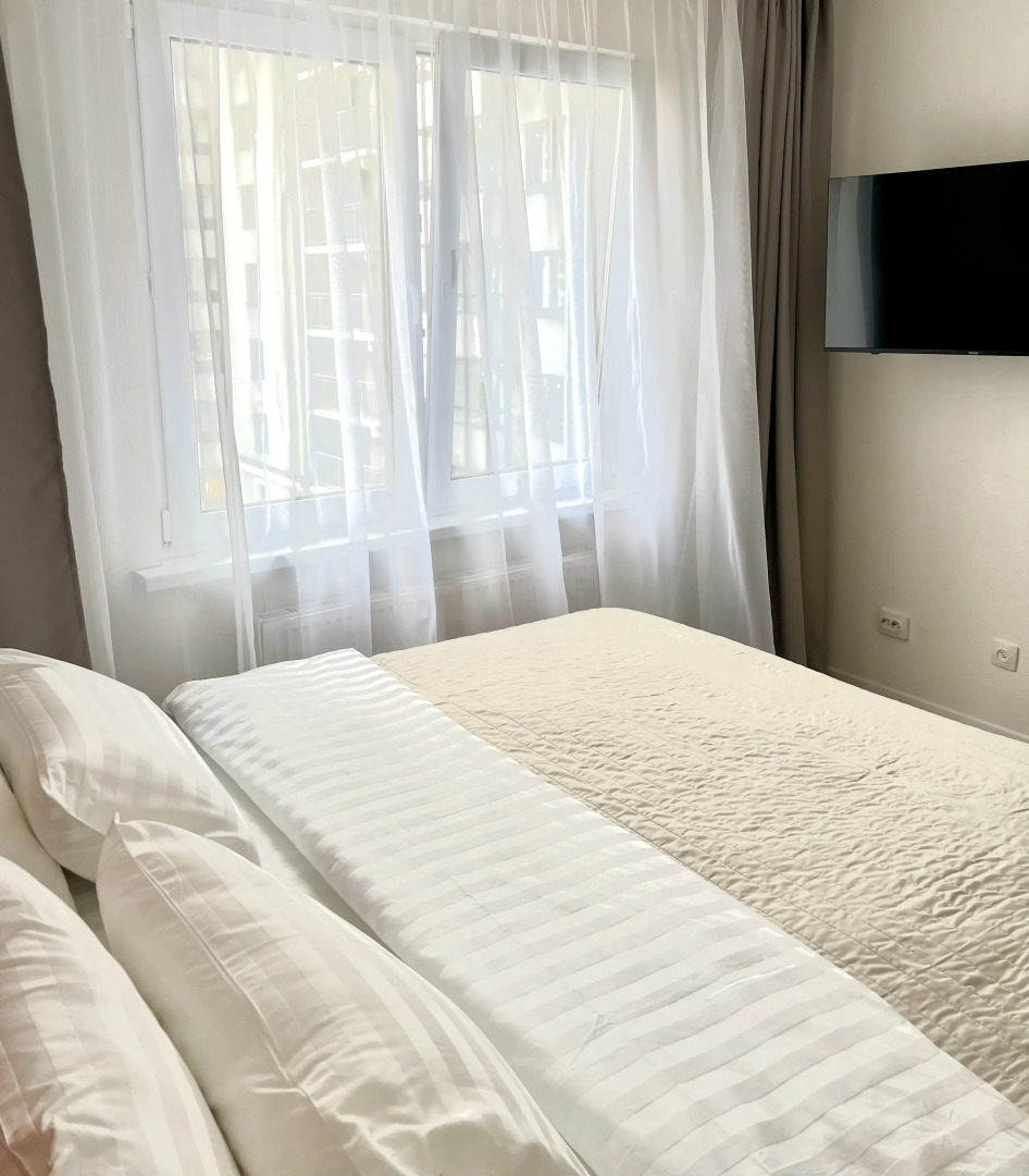 Квартира Новая с Кроватью King Size у Октябрьской