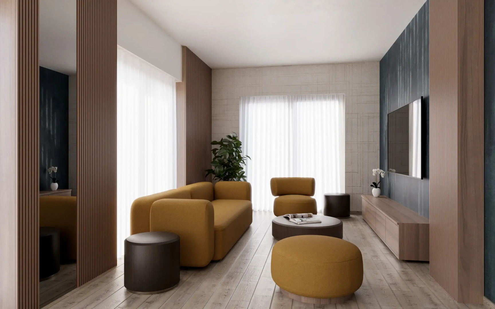 Апартаменты Sunny Side Three Bedrooms