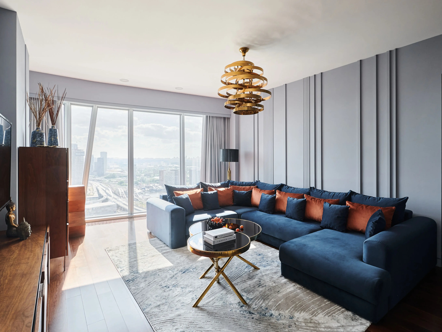 Квартира GM Apartments Шикарная Двушка в Москва Сити в Башне Око