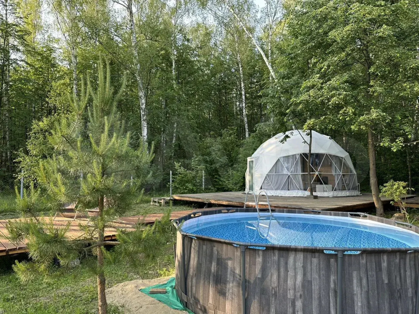 Шале в лесу