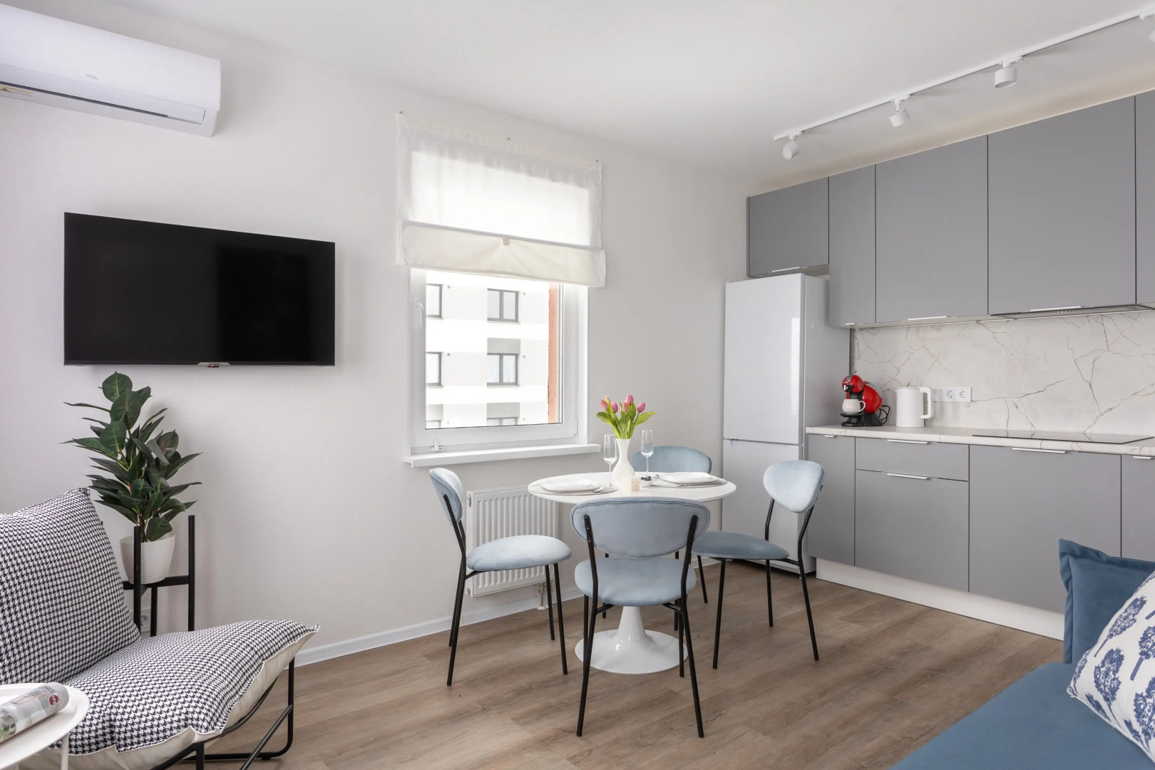 Квартира с кондиционером Закат на Заливе