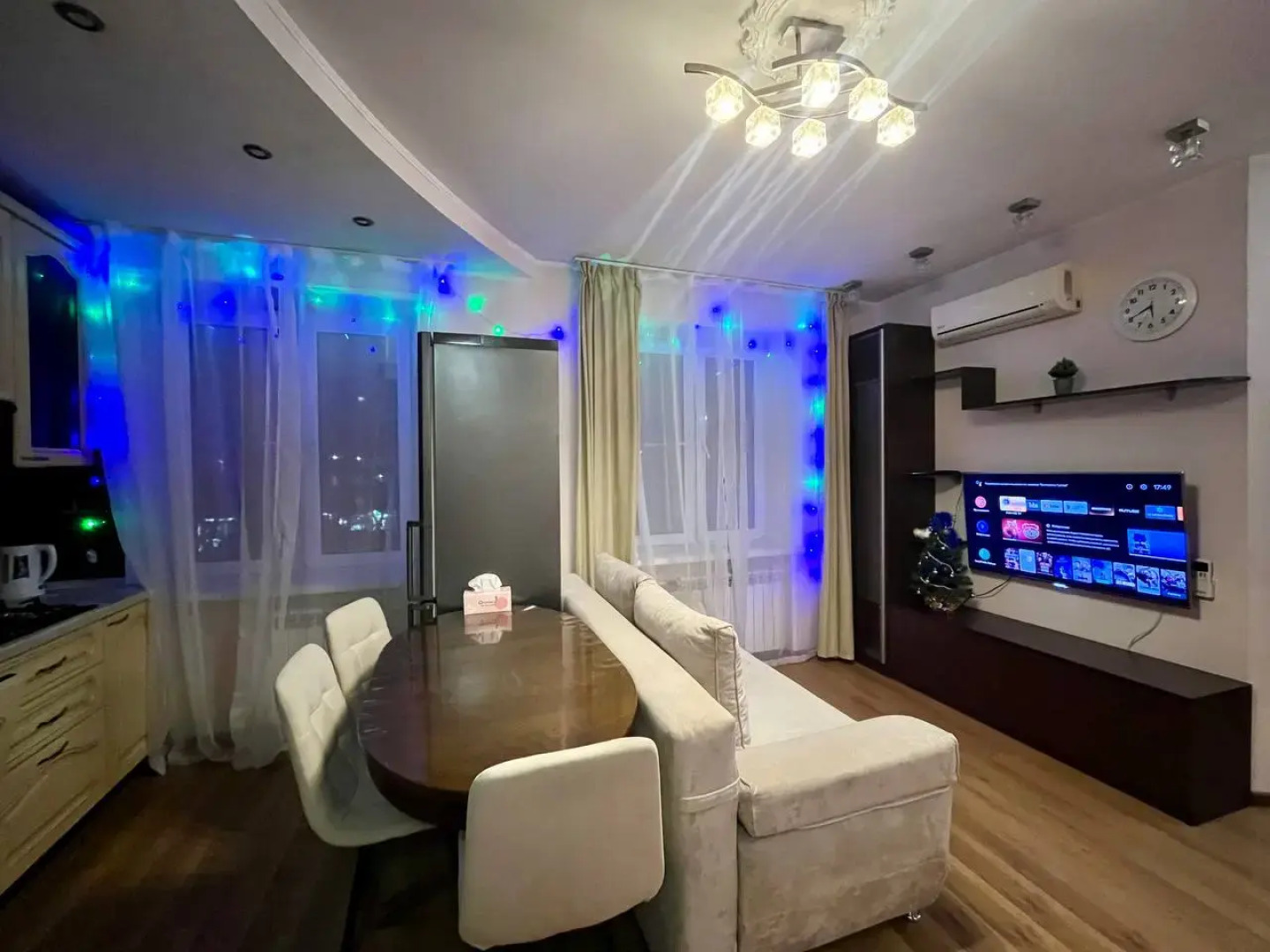 Квартира Уютная 3-х комнатная у метро Академическая