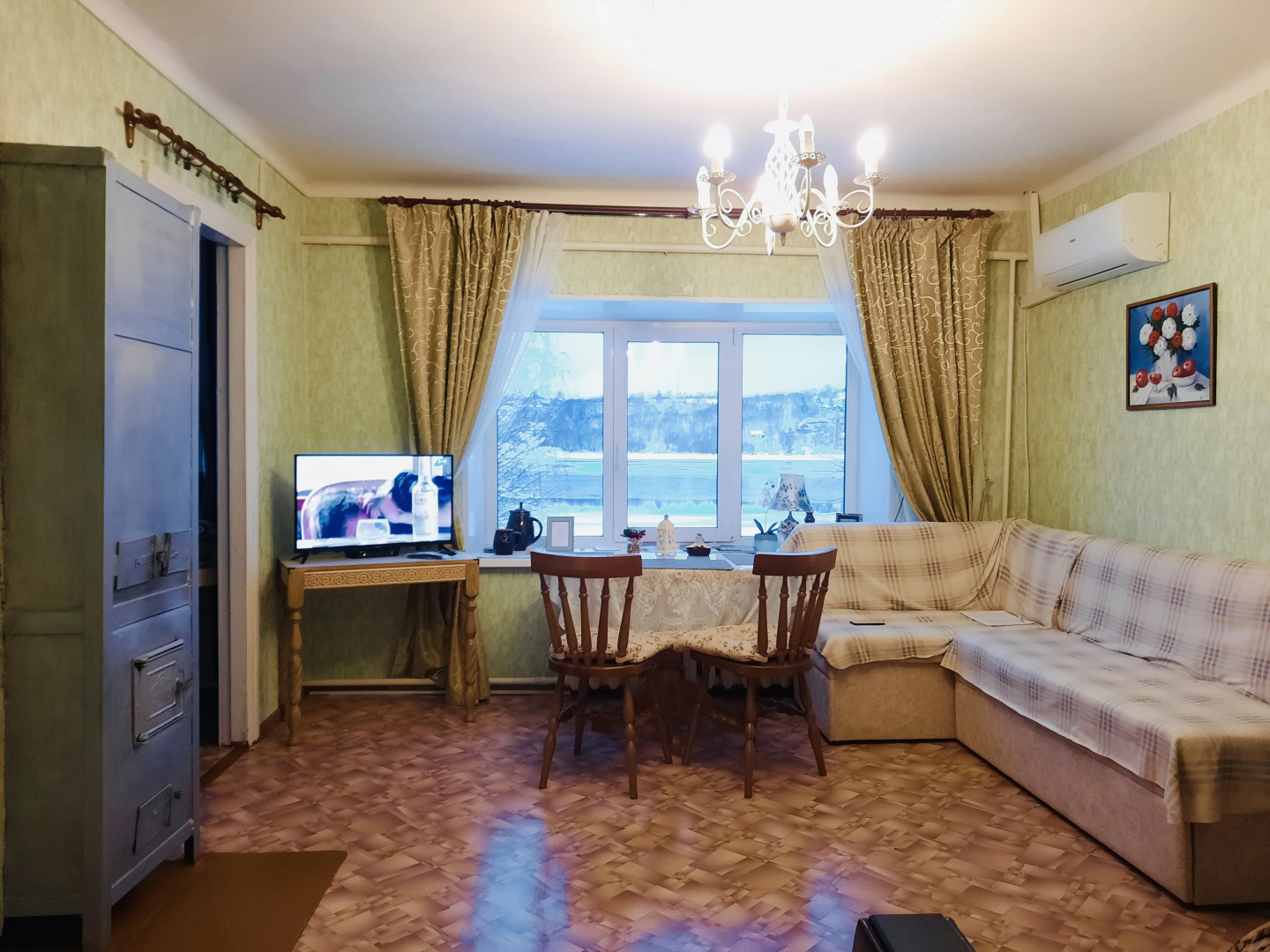 Апартаменты Первая Линия с Видом на Волгу