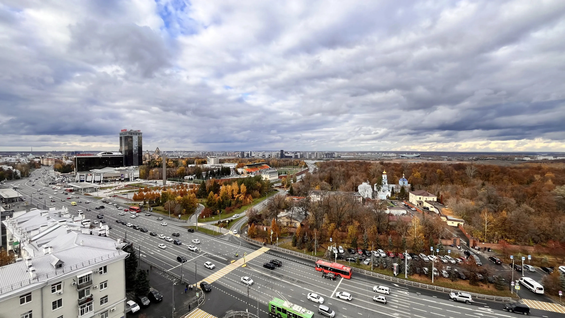 Квартира 2-х комнатная с панорамным видом на Казань