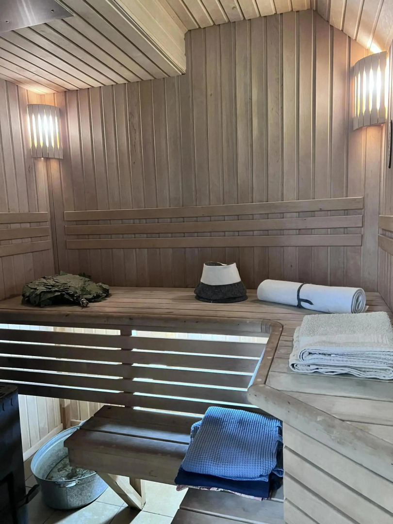 Бунгало с русской баней у моря